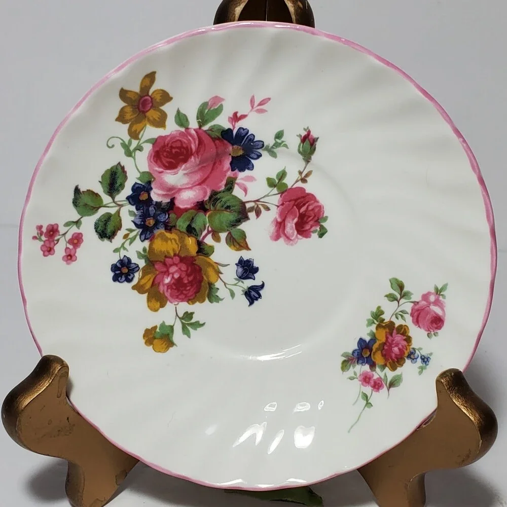 The Butchant Gardens Demitasse Teacup and Saucer Small